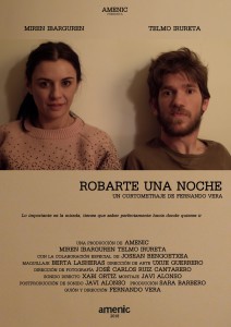 robarte una noche cartel